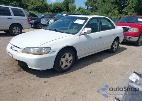 1999 Honda Accord Ex V6 from USA, damaged, VIN 1HGCG1652XA049904